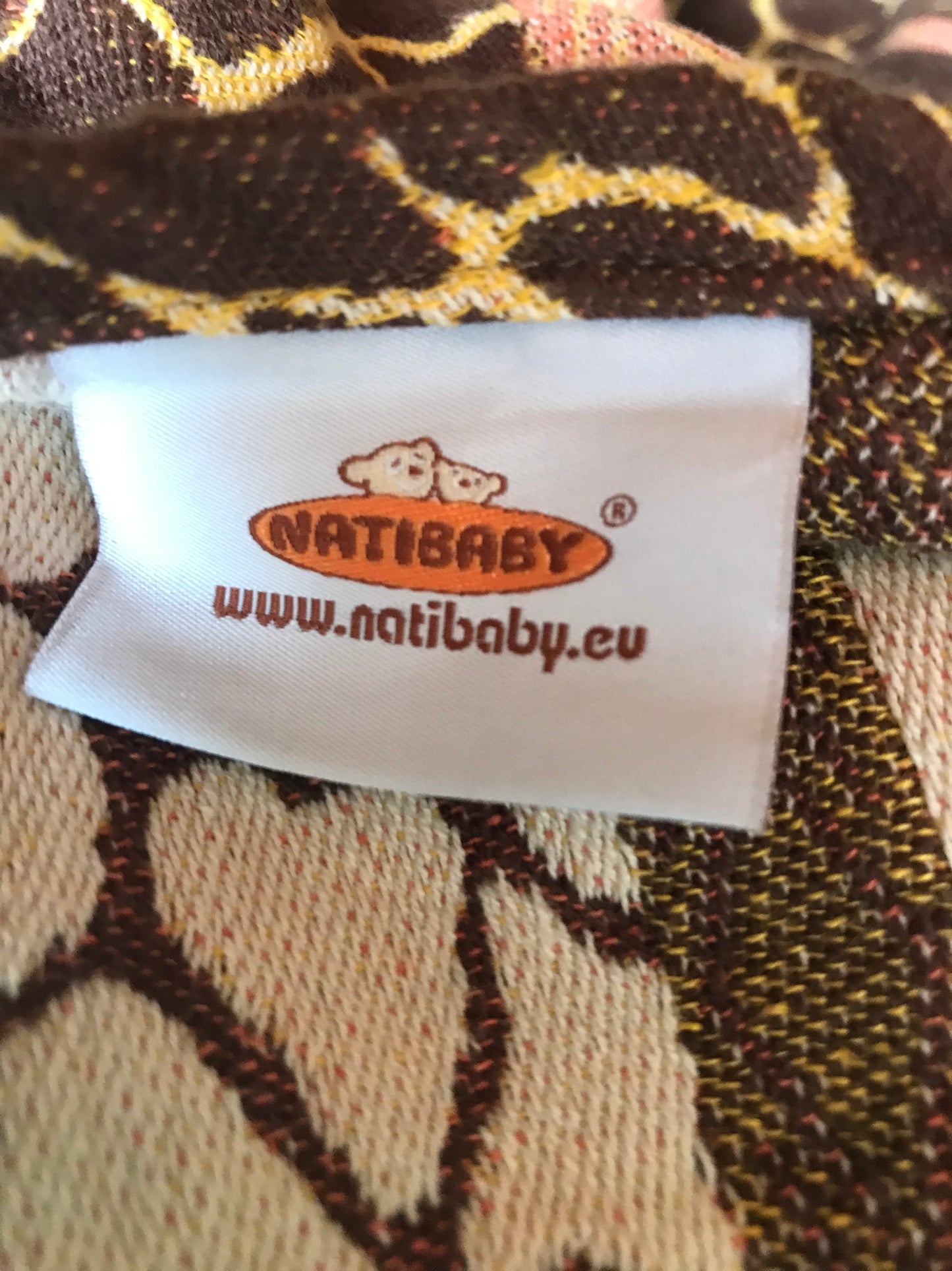 Natibaby Wrap Africa Quente - Black, WRAP, [50% linen, 50% cotton]