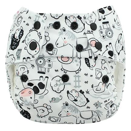 Blueberry OS Pocket Diaper with 2 Inserts