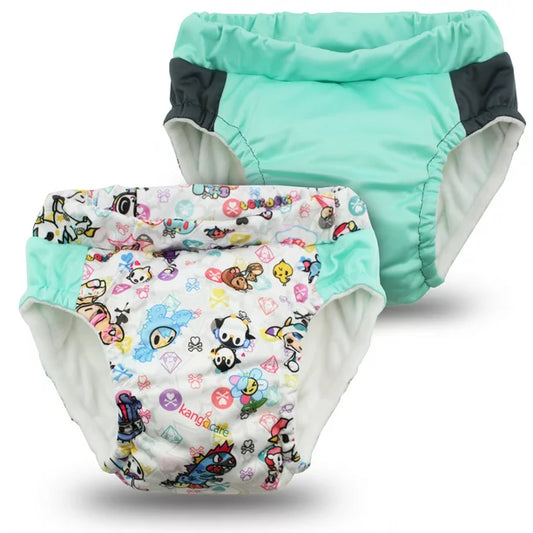 Lil Learnerz Training Pants & Swim Diaper 2 PK MEDIUM (FINAL SALE)