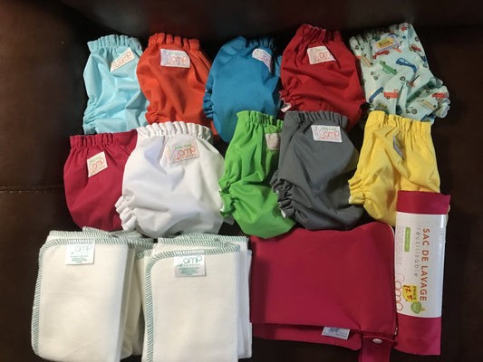 10 AMP Small size duo pocket diaper Complete Sets (Last Stock)