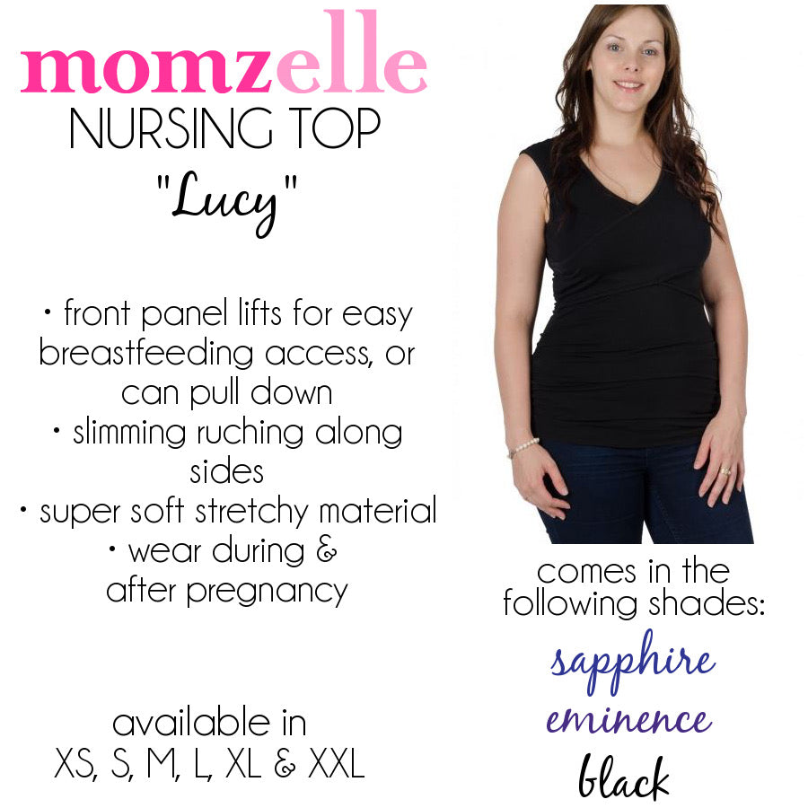 Momzelle Maternity / Nursing Tank LUCY -Eminence