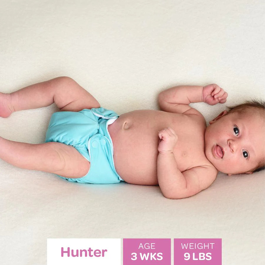Blueberry Organic Cotton Newborn Simplex Diaper – RG Natural Babies and Toys