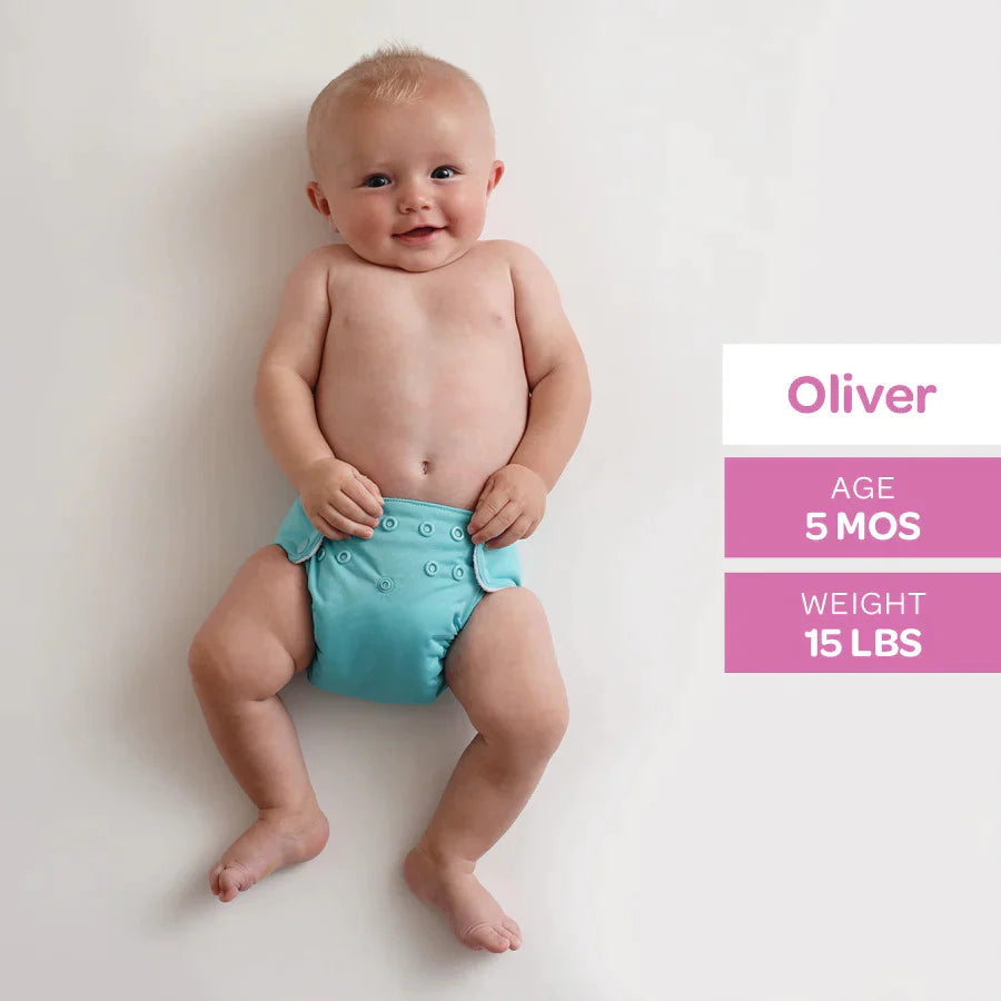 Blueberry Simplex Newborn AIO In Organic Cotton (Final Sale) – ResCue Baby  Bums