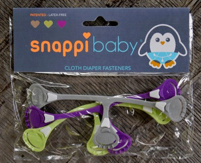 SNAPPI DIAPER FASTENER ( 3 PACK) ONE SIZE