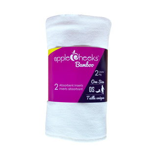 AppleCheeks  2PLY BAMBOO INSERTS ( 2 PACK) (5 LEFT)