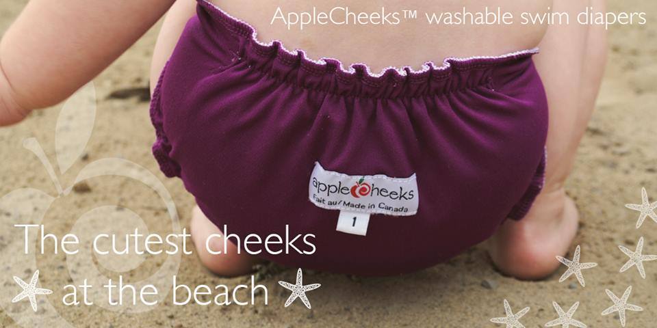 Apple Cheeks Swim Diaper In Size 1 (ONLY 1 LEFT)